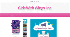 Desktop Screenshot of girlswithwings.org